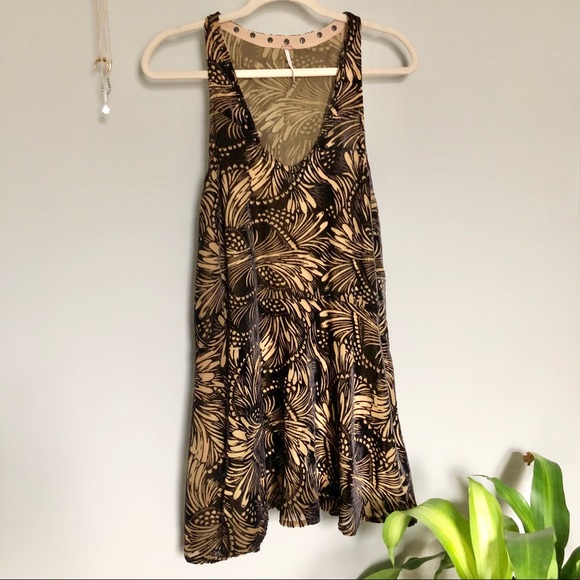 Free People | Ellie burnout velvet minidress - Picture 4 of 6